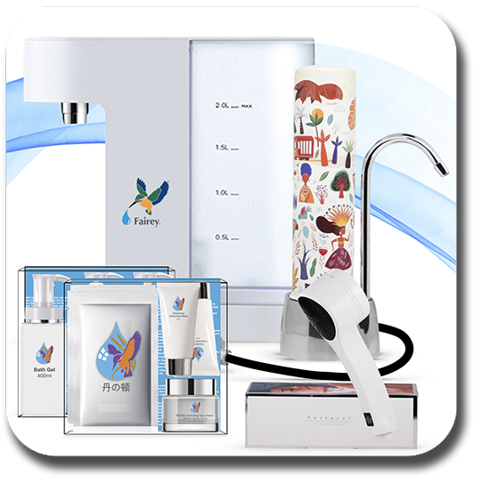 SHW2 連 CECs 配9504-BSP-B813 有機纖維碳濾芯 加SM4沐浴花灑 送 BSC沐浴套裝 及 MMC美容套裝